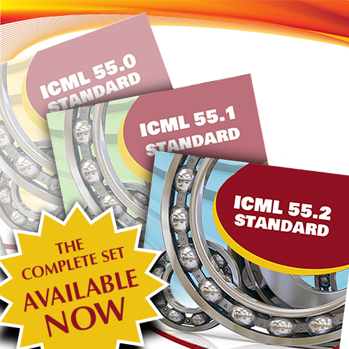 All three ICML 55 Standards, images of hard cover books