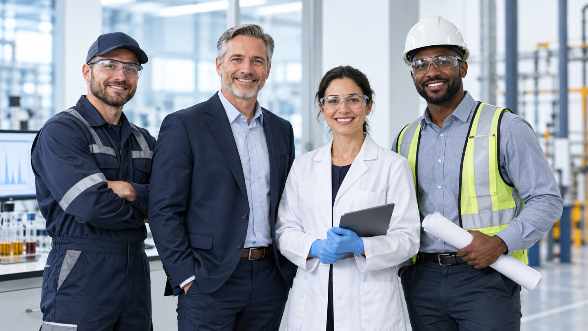Professionals from machinery lubrication and related industries